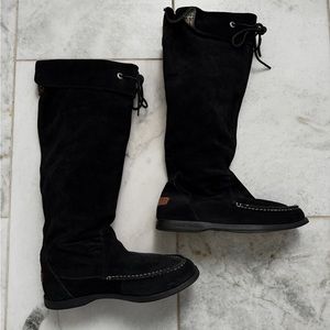 Sperry topsider boots — moccasin style